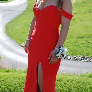 Revolve Red Prom Dress